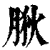 𦛡(印刷字体·清·康熙字典)